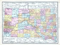 South Dakota, World Atlas 1913